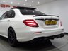 USED 2017 17 MERCEDES-BENZ E-CLASS 4.0 E63 BITURBO V8 AMG S (612 PS) (PREMIUM) SpdS MCT 4MATIC+ 4DR + PERFORMANCE BUCKET SEATS + UPGRADED 20 INCH AMG ALLOYS + BURMESTER PREMIUM SOUND + DIAMOND WHITE METALLIC PAINTWORK + PANORAMIC SLIDING ROOF + 360 PARKING AID + LED HEADLIGHTS BUCKET PERFORMANCE SEATS+UPGRADED 20 INCH AMG ALLOYS