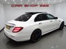 USED 2017 17 MERCEDES-BENZ E-CLASS 4.0 E63 BITURBO V8 AMG S (612 PS) (PREMIUM) SpdS MCT 4MATIC+ 4DR + PERFORMANCE BUCKET SEATS + UPGRADED 20 INCH AMG ALLOYS + BURMESTER PREMIUM SOUND + DIAMOND WHITE METALLIC PAINTWORK + PANORAMIC SLIDING ROOF + 360 PARKING AID + LED HEADLIGHTS BUCKET PERFORMANCE SEATS+UPGRADED 20 INCH AMG ALLOYS