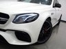 USED 2017 17 MERCEDES-BENZ E-CLASS 4.0 E63 BITURBO V8 AMG S (612 PS) (PREMIUM) SpdS MCT 4MATIC+ 4DR + PERFORMANCE BUCKET SEATS + UPGRADED 20 INCH AMG ALLOYS + BURMESTER PREMIUM SOUND + DIAMOND WHITE METALLIC PAINTWORK + PANORAMIC SLIDING ROOF + 360 PARKING AID + LED HEADLIGHTS BUCKET PERFORMANCE SEATS+UPGRADED 20 INCH AMG ALLOYS