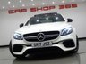 USED 2017 17 MERCEDES-BENZ E-CLASS 4.0 E63 BITURBO V8 AMG S (612 PS) (PREMIUM) SpdS MCT 4MATIC+ 4DR + PERFORMANCE BUCKET SEATS + UPGRADED 20 INCH AMG ALLOYS + BURMESTER PREMIUM SOUND + DIAMOND WHITE METALLIC PAINTWORK + PANORAMIC SLIDING ROOF + 360 PARKING AID + LED HEADLIGHTS BUCKET PERFORMANCE SEATS+UPGRADED 20 INCH AMG ALLOYS