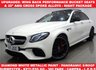 USED 2017 17 MERCEDES-BENZ E-CLASS 4.0 E63 BITURBO V8 AMG S (612 PS) (PREMIUM) SpdS MCT 4MATIC+ 4DR + PERFORMANCE BUCKET SEATS + UPGRADED 20 INCH AMG ALLOYS + BURMESTER PREMIUM SOUND + DIAMOND WHITE METALLIC PAINTWORK + PANORAMIC SLIDING ROOF + 360 PARKING AID + LED HEADLIGHTS BUCKET PERFORMANCE SEATS+UPGRADED 20 INCH AMG ALLOYS