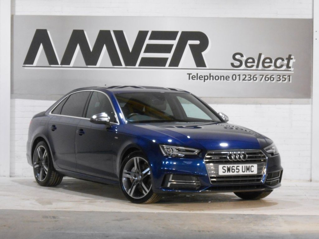 USED 2016 65 AUDI A4 2.0 TDI QUATTRO S LINE 4d 188 BHP 