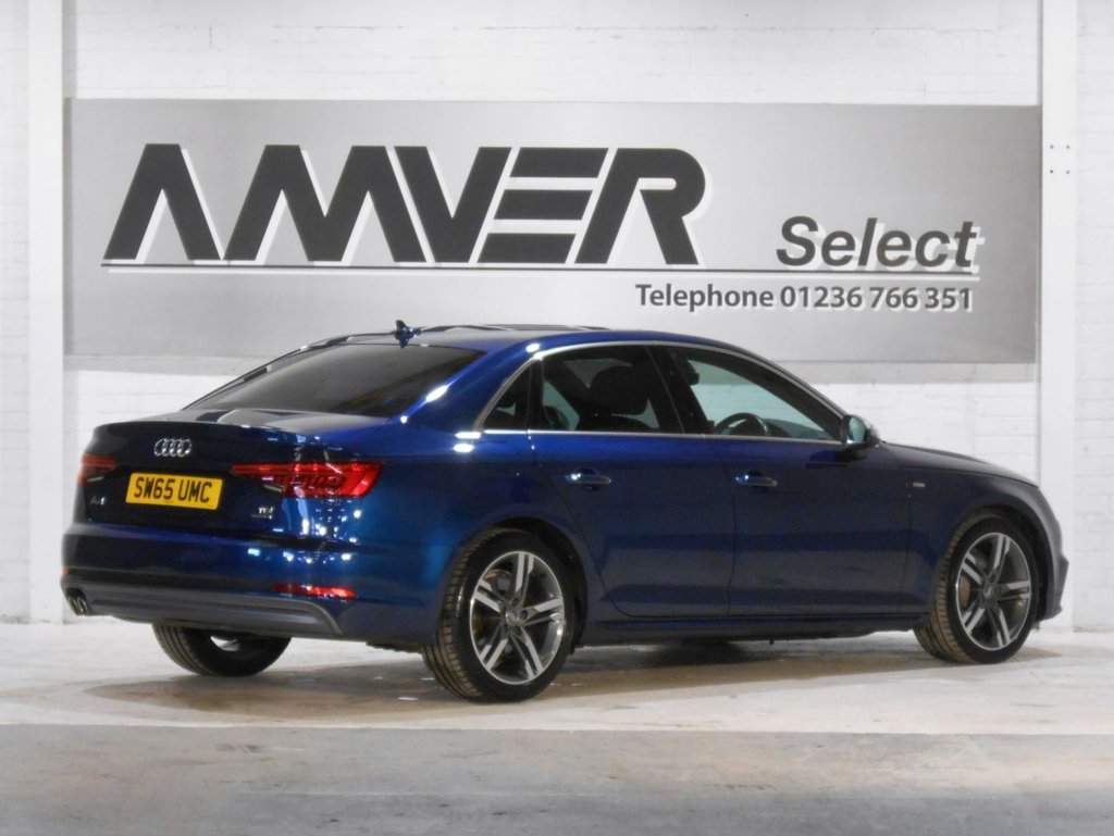 USED 2016 65 AUDI A4 2.0 TDI QUATTRO S LINE 4d 188 BHP 