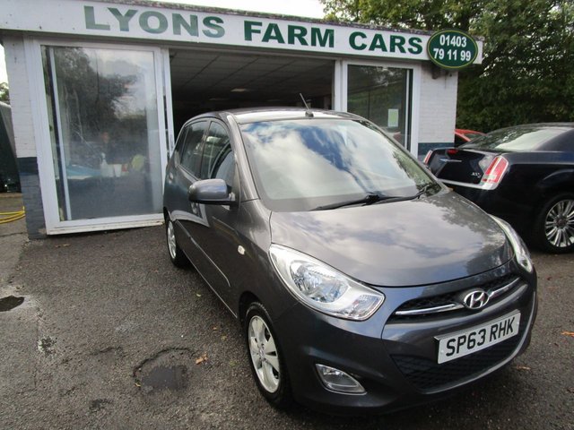 2013 63 Hyundai I10 1.2 ACTIVE 5d 85 BHP
