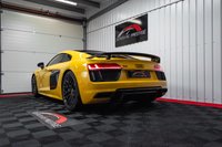USED 2016 65 AUDI R8 COUPE 5.2 FSI V10 Plus S Tronic quattro (s/s) 2dr VEGAS YELLOW+SPORTS EXHAUST+CARBON