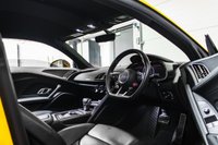 USED 2016 65 AUDI R8 COUPE 5.2 FSI V10 Plus S Tronic quattro (s/s) 2dr VEGAS YELLOW+SPORTS EXHAUST+CARBON