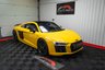 USED 2016 65 AUDI R8 COUPE 5.2 FSI V10 Plus S Tronic quattro (s/s) 2dr VEGAS YELLOW+SPORTS EXHAUST+CARBON