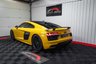 USED 2016 65 AUDI R8 COUPE 5.2 FSI V10 Plus S Tronic quattro (s/s) 2dr VEGAS YELLOW+SPORTS EXHAUST+CARBON