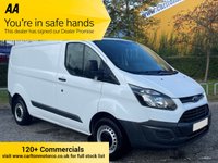 USED 2017 67 FORD TRANSIT CUSTOM 270 TDCi 105 LOW ROOF L1 H1 PANEL VAN 