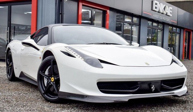 2010 Ferrari 458 4.5 ITALIA DCT 2d 570 BHP 12 MNTHS WARRANTY