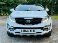 USED 2014 64 KIA SPORTAGE 1.7 CRDI 3 SAT NAV ISG 5d 114 BHP 