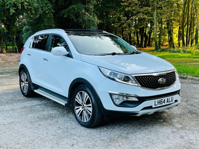 2014 64 Kia Sportage 1.7 CRDI 3 SAT NAV ISG 5d 114 BHP