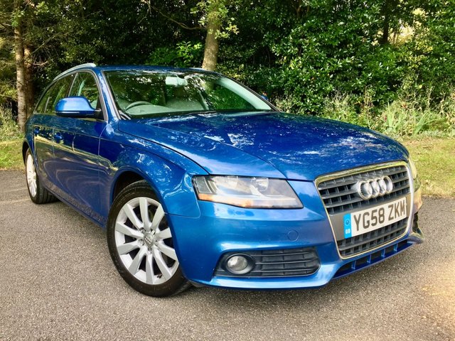2008 58 Audi A4 2.0 AVANT TDI SE DPF 5d 141 BHP //VERY FULL SERVICE HISTORY//\\ONLY 2 OWNERS