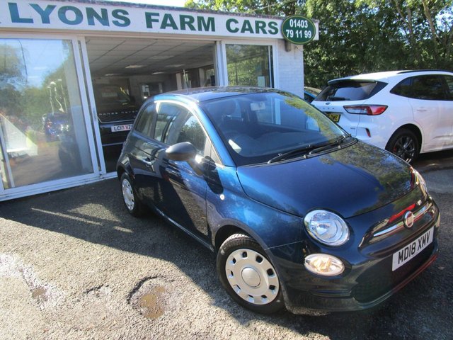 2018 18 Fiat 500 1.2 POP 3d 69 BHP NEW SHAPE