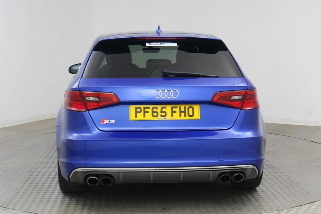 USED 2015 65 AUDI A3 2.0 S3 SPORTBACK QUATTRO AUTO 5d 296 BHP 