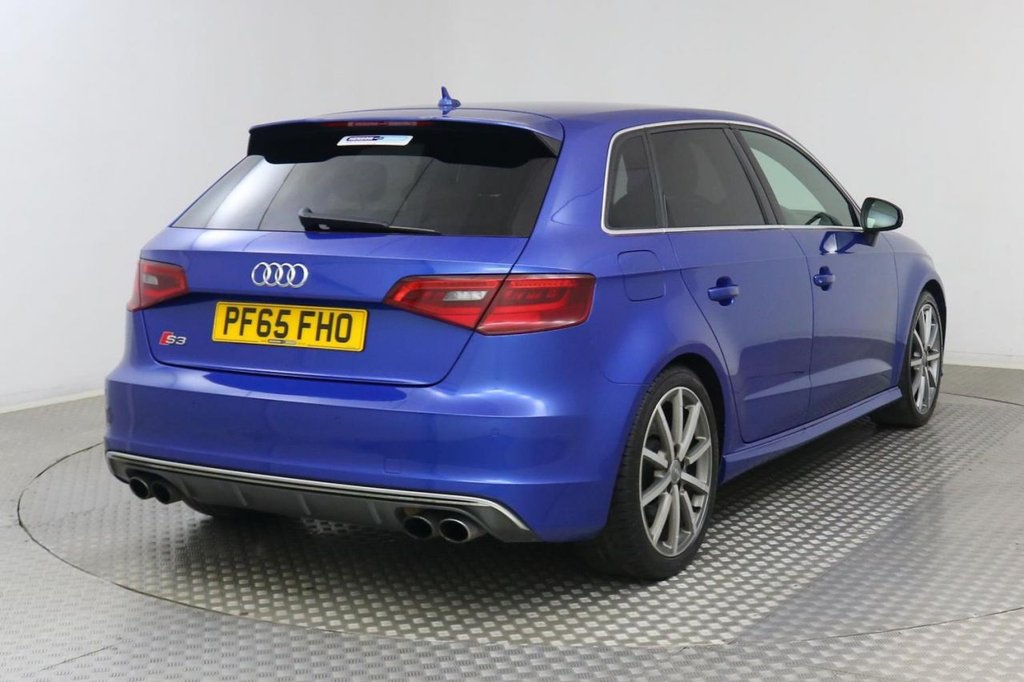 USED 2015 65 AUDI A3 2.0 S3 SPORTBACK QUATTRO AUTO 5d 296 BHP 