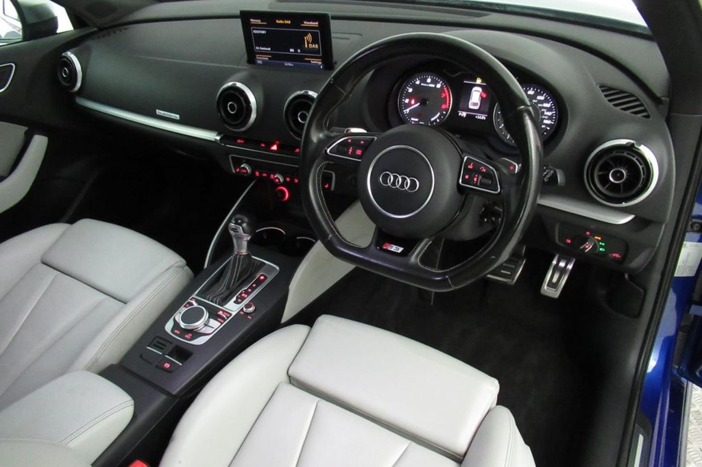 USED 2015 65 AUDI A3 2.0 S3 SPORTBACK QUATTRO AUTO 5d 296 BHP 