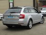 USED 2018 18 SKODA OCTAVIA 1.6 SE L TDI 5d 114 BHP Finished in BRILLIANT SILVER metallic with contrasting BLACK LEATHER SEATS. This is one the most spacious and best value cars in its class. Economical with 114 BHP giving you ample power. Features include Sat Nav, DAB RADIO, Alloys, B/Tooth, Cruise, Leather/Alcantara, Smart Link, Power Folding Mirrors, LED run lights and much more.  MOT due 16/08/2022.