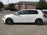 USED 2016 16 VOLKSWAGEN GOLF 2.0 GTD 3d 182 BHP Finished in PURE WHITE with contrasting GREY RETRO sports interior. This is a 3 Door classic HOT HATCH. Comes with LED run Lights, SAT NAV, DAB, Apple Car Play, B/Tooth, 18" ALLOYS, Cruise, Power Folding Mirrors and Park Sensors. Performance (GTD)as the name suggests is very lively and makes an Ideal quick Family Hatch. Dealer serviced at 23781 miles, 43714 miles, 62647 miles, 69724 miles,75882 miles and at 86596 miles. MOT due 3/8/2022.
