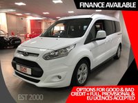 USED 2017 17 FORD GRAND TOURNEO CONNECT 1.5 TITANIUM TDCI 5d 118 BHP * PAN ROOF * AIR CON *  7 SEATS * PRIVACY * PARKING SENSORS * ALLOY WHEELS *