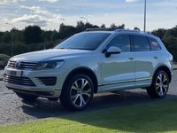 USED 2016 66 VOLKSWAGEN TOUAREG 3.0 V6 R-LINE TDI BLUEMOTION TECHNOLOGY 5d 259 BHP AWD AUTO Electric Glass Pan Roof  Nav