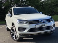 USED 2016 66 VOLKSWAGEN TOUAREG 3.0 V6 R-LINE TDI BLUEMOTION TECHNOLOGY 5d 259 BHP AWD AUTO Electric Glass Pan Roof  Nav