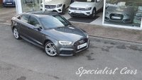 USED 2016 66 AUDI A3 1.4 TFSI S LINE 4d 148 BHP 