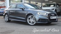 USED 2016 66 AUDI A3 1.4 TFSI S LINE 4d 148 BHP 