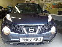 USED 2012 62 NISSAN JUKE 1.6 TEKNA DIG-T 5d 190 BHP  AUTOMATIC.....4WD......LEATHER.....SATNAV