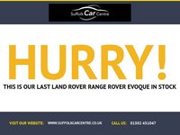 USED 2012 12 LAND ROVER RANGE ROVER EVOQUE 2.2 TD4 PURE 5d 150 BHP www.suffolkcarcentre.co.uk - Located at Reydon
