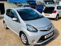 USED 2014 14 TOYOTA AYGO 1.0 VVT-I MODE 5d 68 BHP 1 owner from new with a Full Toyota Service History and low mileage