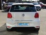 USED 2016 16 VOLKSWAGEN POLO 1.8 GTI DSG 5d 189 BHP Finished in PURE WHITE with contrasting HEATED LEATHER/ ALCANTARA SPORTS trim. This Polo is quick and great fun to drive. The Polo is one of the best selling and popular small cars around. It is very comfortable and practical, with a distinct upmarket feel to it. Features include SAT NAV, REAR CAMERA, LEATHER ALCANTARA HEATED SEATS, 17" Alloys, DAB, 2 Keys, B/Tooth, Daytime Run Lights and more. Dealer serviced at 3685 miles, 10165 miles, 14577 miles, 18474 miles, 22571 miles, and at 24388 miles