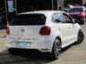 USED 2016 16 VOLKSWAGEN POLO 1.8 GTI DSG 5d 189 BHP Finished in PURE WHITE with contrasting HEATED LEATHER/ ALCANTARA SPORTS trim. This Polo is quick and great fun to drive. The Polo is one of the best selling and popular small cars around. It is very comfortable and practical, with a distinct upmarket feel to it. Features include SAT NAV, REAR CAMERA, LEATHER ALCANTARA HEATED SEATS, 17" Alloys, DAB, 2 Keys, B/Tooth, Daytime Run Lights and more. Dealer serviced at 3685 miles, 10165 miles, 14577 miles, 18474 miles, 22571 miles, and at 24388 miles