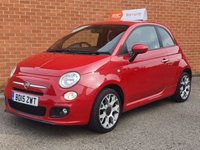 USED 2015 15 FIAT 500 0.9 TWINAIR S 3d 85 BHP 