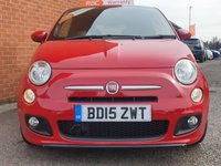 USED 2015 15 FIAT 500 0.9 TWINAIR S 3d 85 BHP 