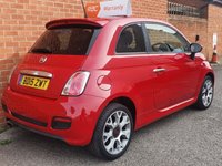 USED 2015 15 FIAT 500 0.9 TWINAIR S 3d 85 BHP 