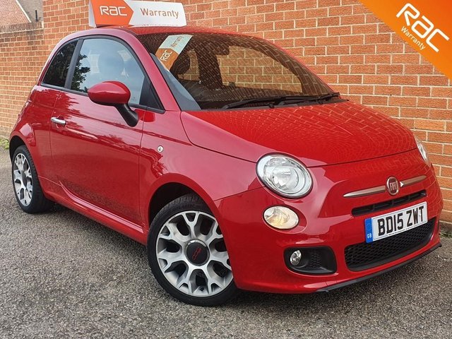 2015 15 Fiat 500 0.9 TWINAIR S 3d 85 BHP