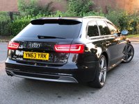 USED 2013 63 AUDI A6 2.0 AVANT TDI BLACK EDITION 5d 175 BHP 