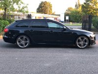 USED 2013 63 AUDI A6 2.0 AVANT TDI BLACK EDITION 5d 175 BHP 