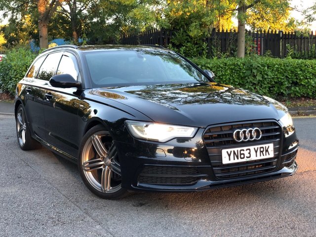2013 63 Audi A6 2.0 AVANT TDI BLACK EDITION 5d 175 BHP