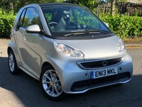 USED 2013 13 SMART FORTWO 1.0 PASSION 2d 84 BHP 
