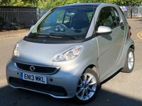 USED 2013 13 SMART FORTWO 1.0 PASSION 2d 84 BHP 