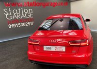 USED 2015 15 AUDI A6 2.0 TDI ULTRA BLACK EDITION 4d 188 BHP &pound;30 ROAD TAX,  F&R PARK, HEATED LEATHER + NAV
