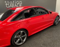 USED 2015 15 AUDI A6 2.0 TDI ULTRA BLACK EDITION 4d 188 BHP &pound;30 ROAD TAX,  F&R PARK, HEATED LEATHER + NAV