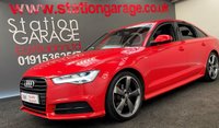 USED 2015 15 AUDI A6 2.0 TDI ULTRA BLACK EDITION 4d 188 BHP &pound;30 ROAD TAX,  F&R PARK, HEATED LEATHER + NAV