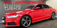 USED 2015 15 AUDI A6 2.0 TDI ULTRA BLACK EDITION 4d 188 BHP &pound;30 ROAD TAX,  F&R PARK, HEATED LEATHER + NAV