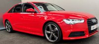 USED 2015 15 AUDI A6 2.0 TDI ULTRA BLACK EDITION 4d 188 BHP &pound;30 ROAD TAX,  F&R PARK, HEATED LEATHER + NAV