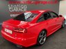 USED 2015 15 AUDI A6 2.0 TDI ULTRA BLACK EDITION 4d 188 BHP &pound;30 ROAD TAX,  F&R PARK, HEATED LEATHER + NAV