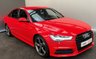 USED 2015 15 AUDI A6 2.0 TDI ULTRA BLACK EDITION 4d 188 BHP &pound;30 ROAD TAX,  F&R PARK, HEATED LEATHER + NAV