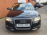 USED 2010 60 AUDI A3 1.6 SPORTBACK MPI SE TECHNIK 5d 101 BHP 